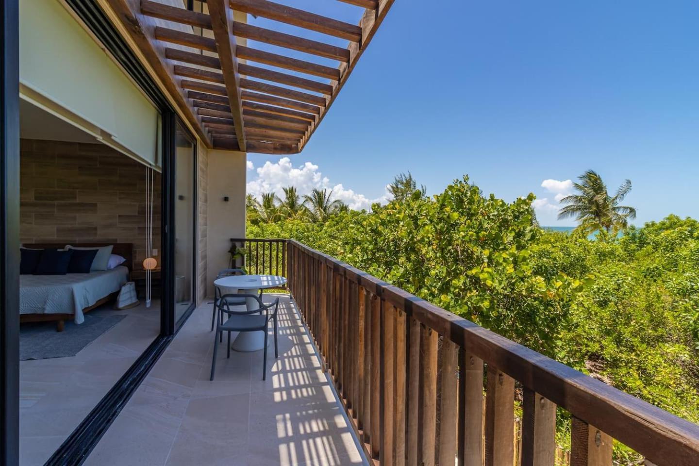Isla Holbox Ocean View Loft In Punta Cocos - C102酒店 外观 照片