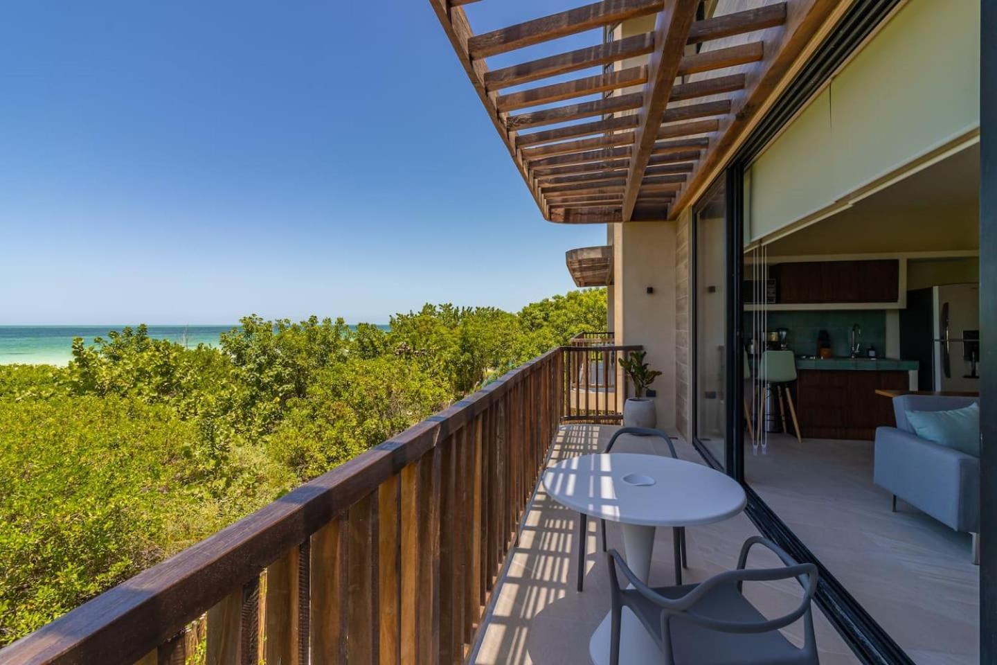 Isla Holbox Ocean View Loft In Punta Cocos - C102酒店 外观 照片