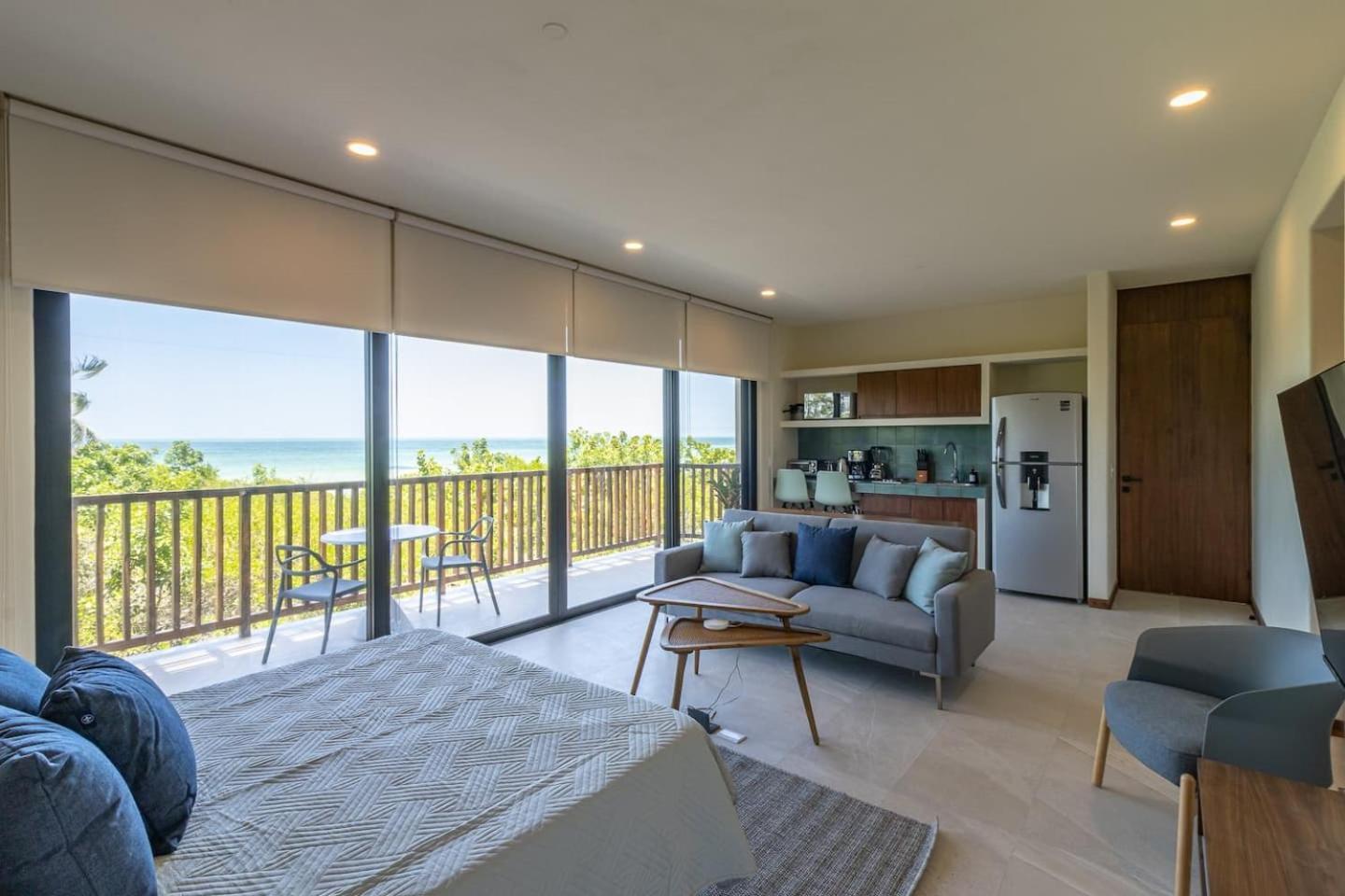 Isla Holbox Ocean View Loft In Punta Cocos - C102酒店 外观 照片